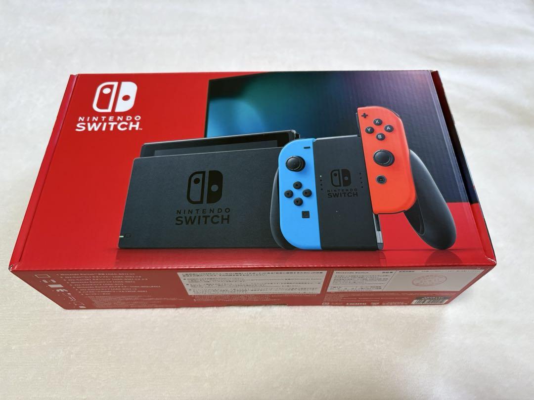 ★美品★　ニンテンドースイッチ　本体　Nintendo Switch 青　赤