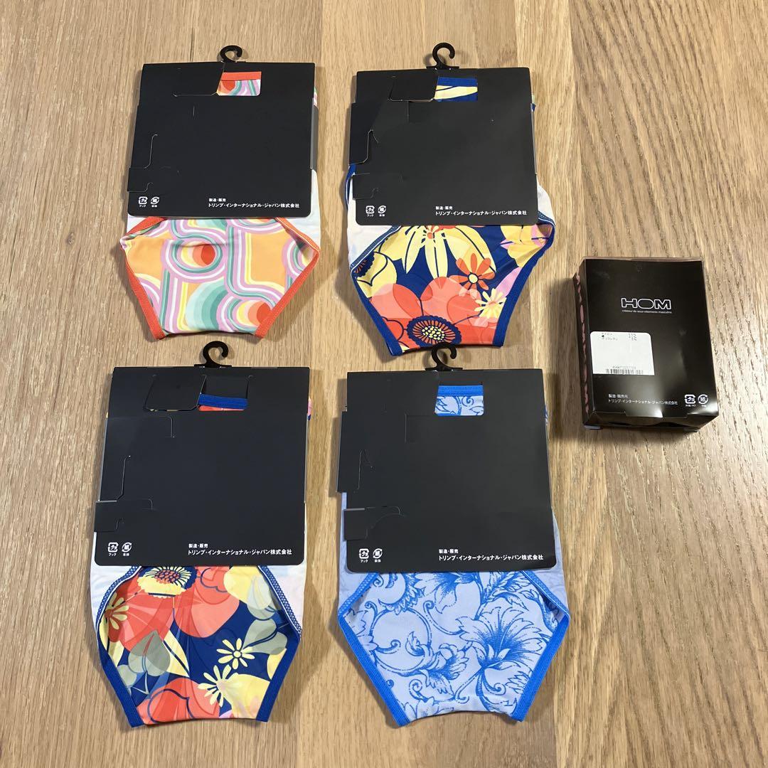 HOM　ビキニ　5枚セット 新品未使用　Mサイズ
