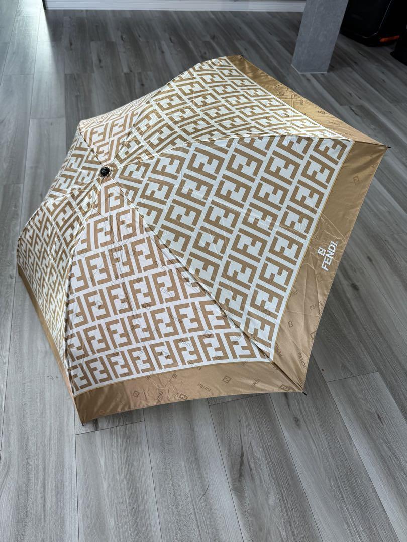 Amazon | (フェンディ)FENDI 折りたたみ ズッカ FF柄 アンブレラ
