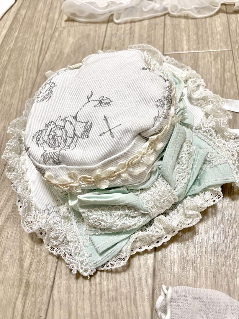 h.NAOTO FRILL エイチナオト フリル ロリータ 4点セット