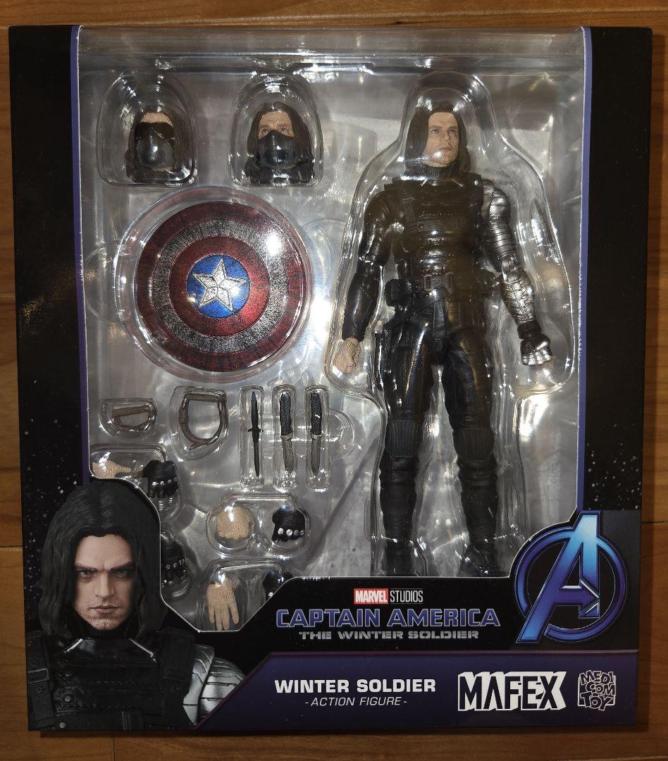 人気メーカー・ブランド MAFEX キャプテンアメリカ ウィンターソルジャー マフェックス アメコミ
