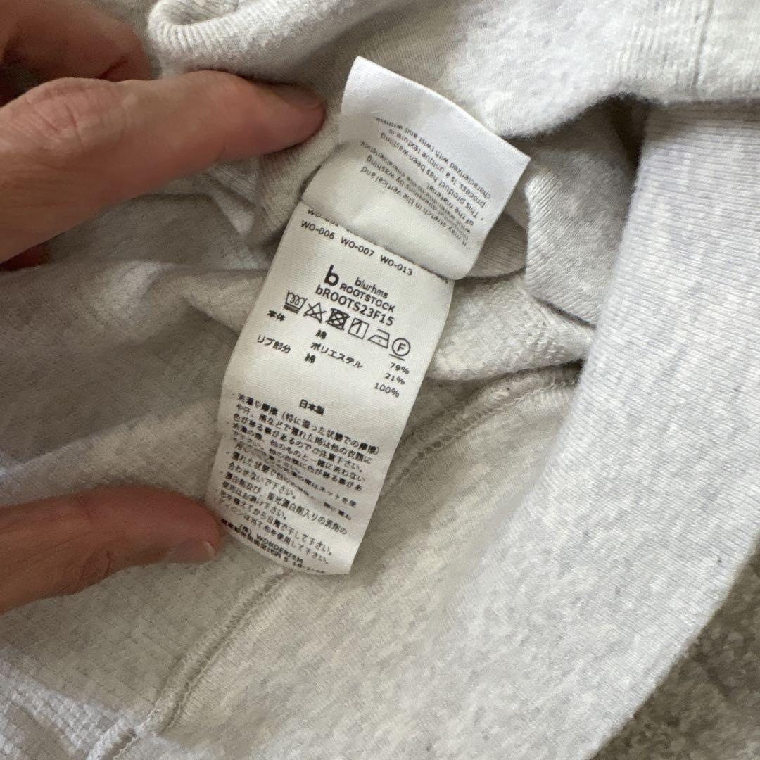 blurhms サーマル ロンt スウェット soft&hard 値下げ不可
