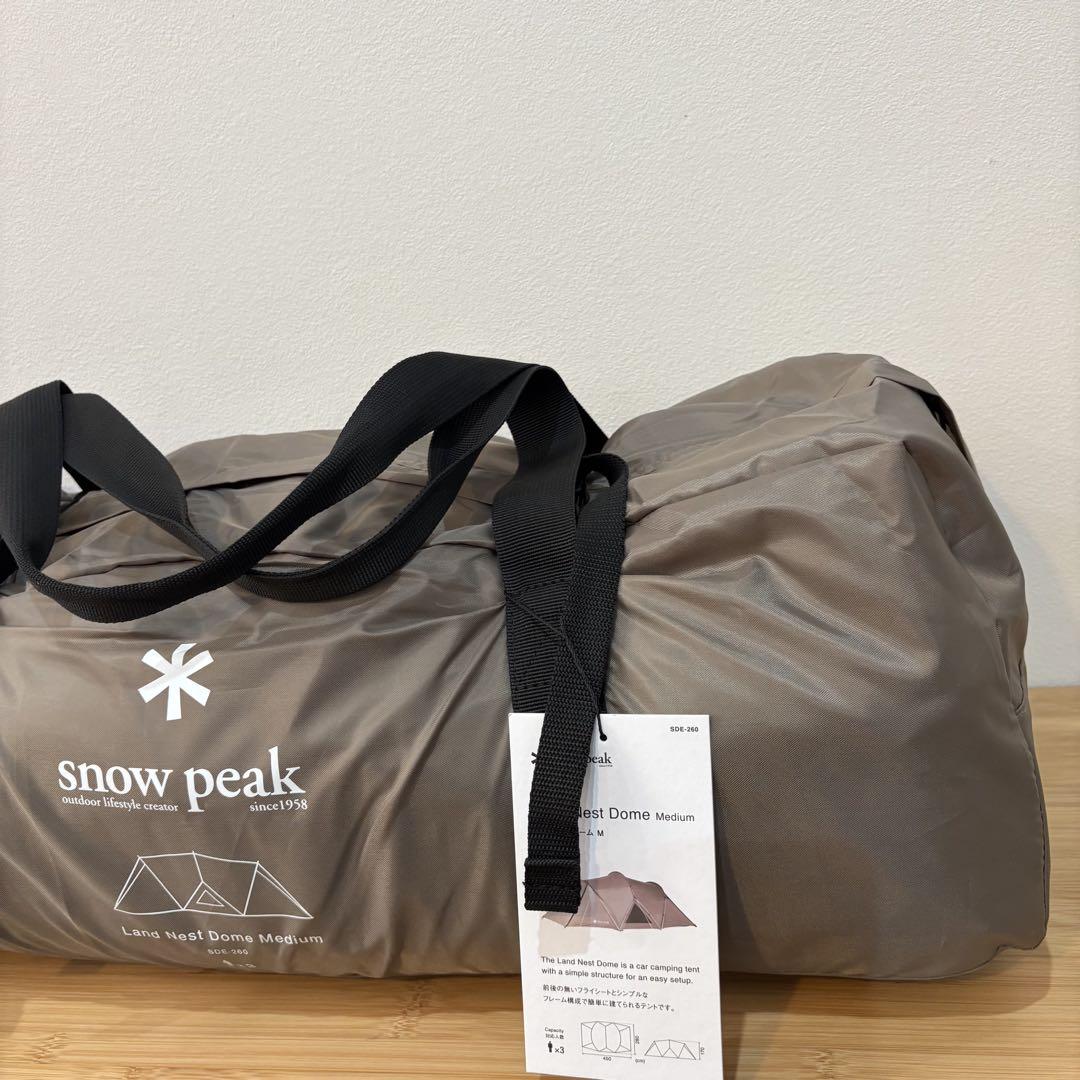⚫︎新品未使用 Snow Peak テント ランドネストドーム M SDE-260