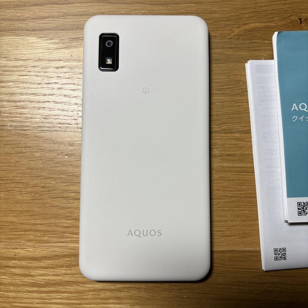 AQUOS wish3 simフリー 新品同様 おまけ付き - メルカリ