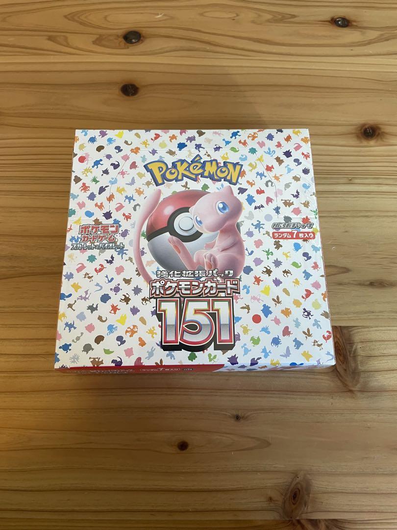 新品未開封 シュリンク付き ポケモンカード 151