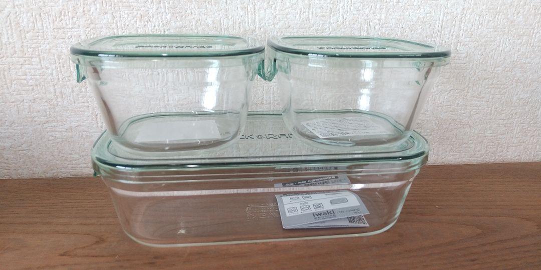 ●iwaki イワキ 保存容器 1箱 3点セット×4箱セット
