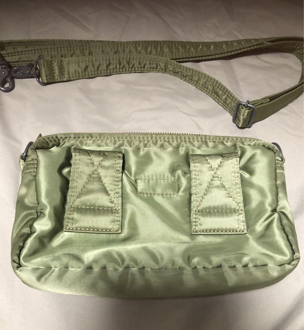 ポーター　ショルダーバッグ　カーキー　ウエストバッグ　Porter