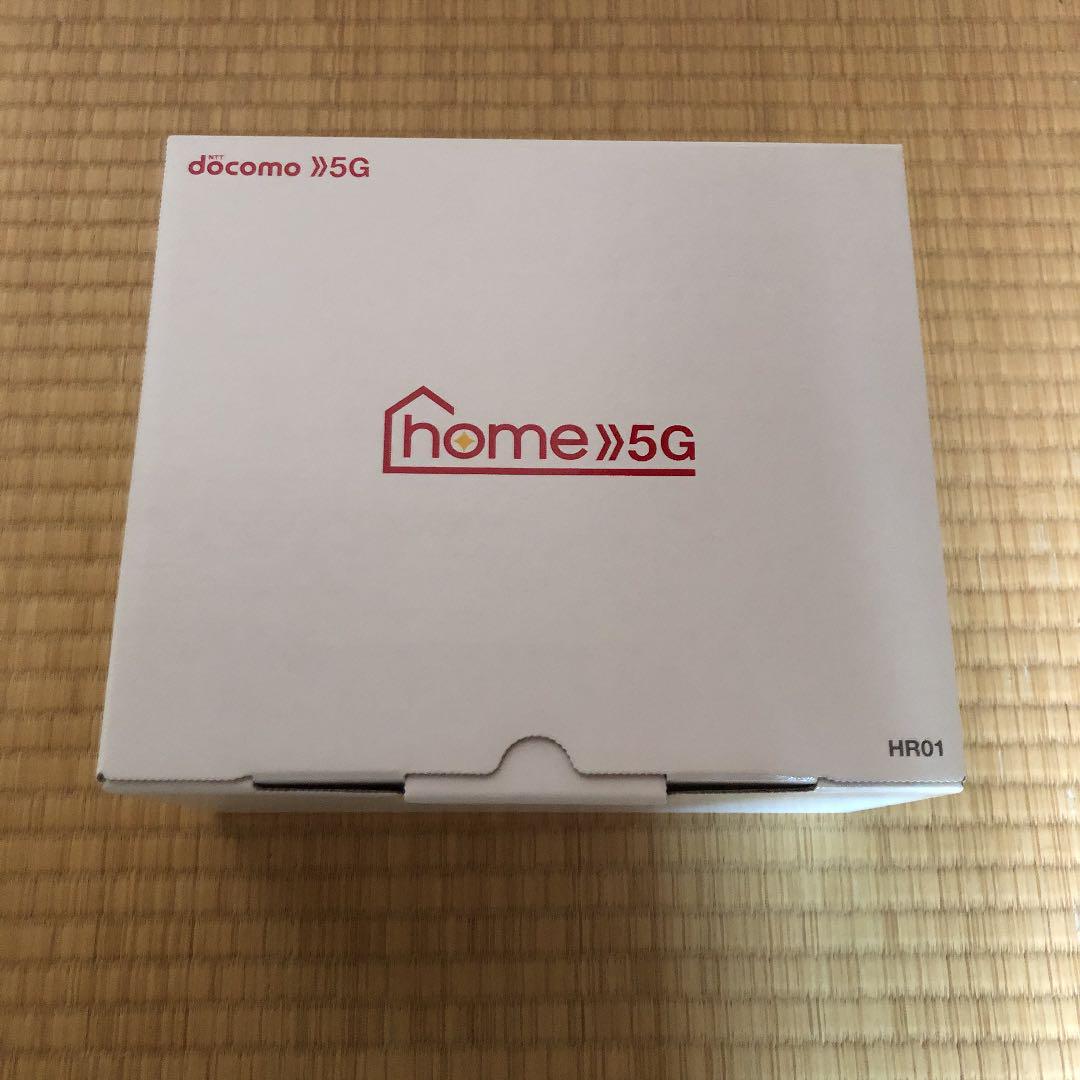 NTTドコモ SHARP home 5G HR01 ダークグレー NTTドコモ SHARP home 5G HR01 ダークグレー