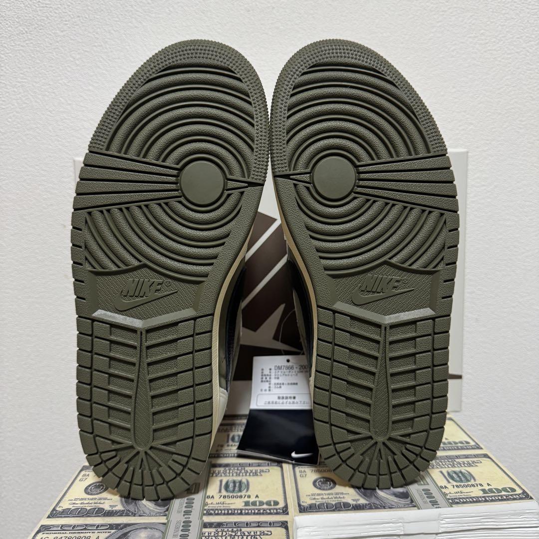 靴 Nike Air Jordan 1 Low \"Reverse Olive\"
