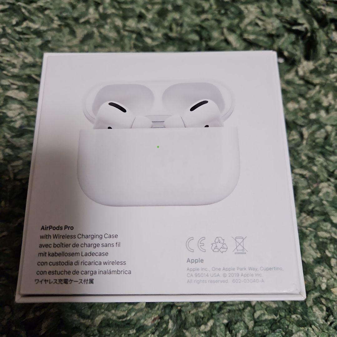 AirPods Pro ワイヤレス充電ケース付き MWP22J/A 美品