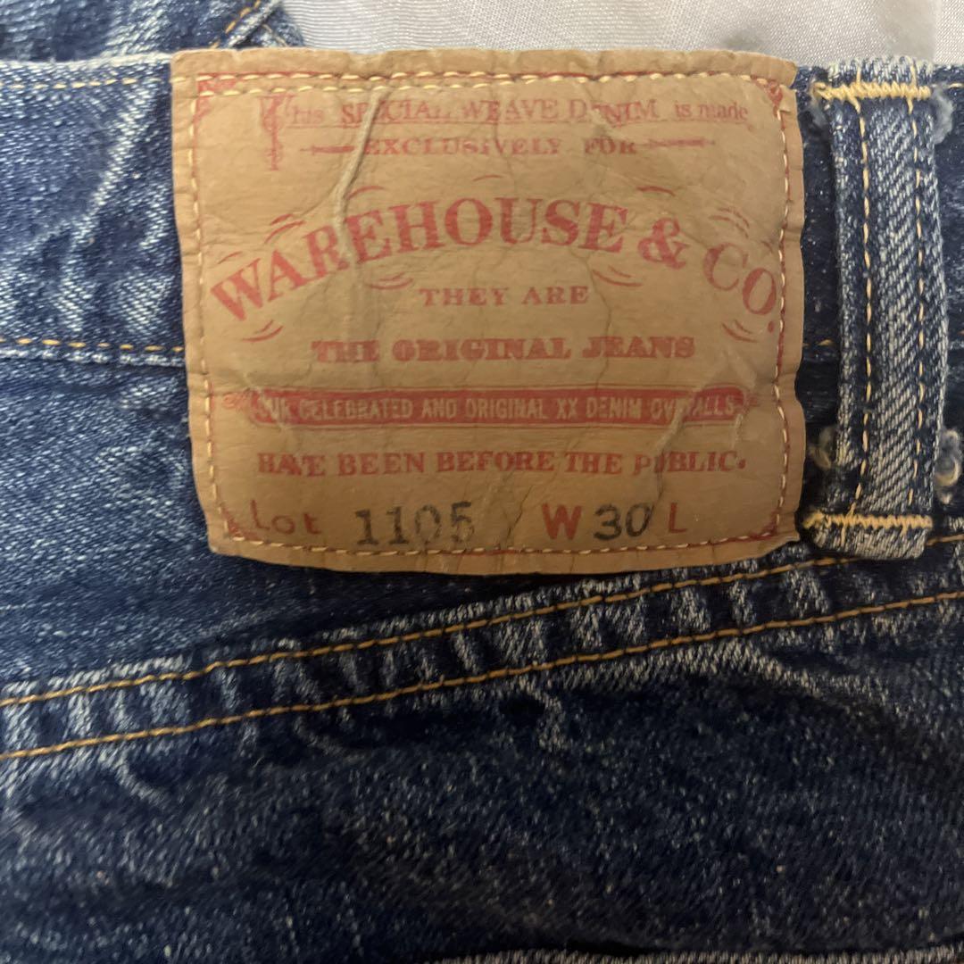WAREHOUSE & CO. Lot 1105 W30 デニムジーンズ