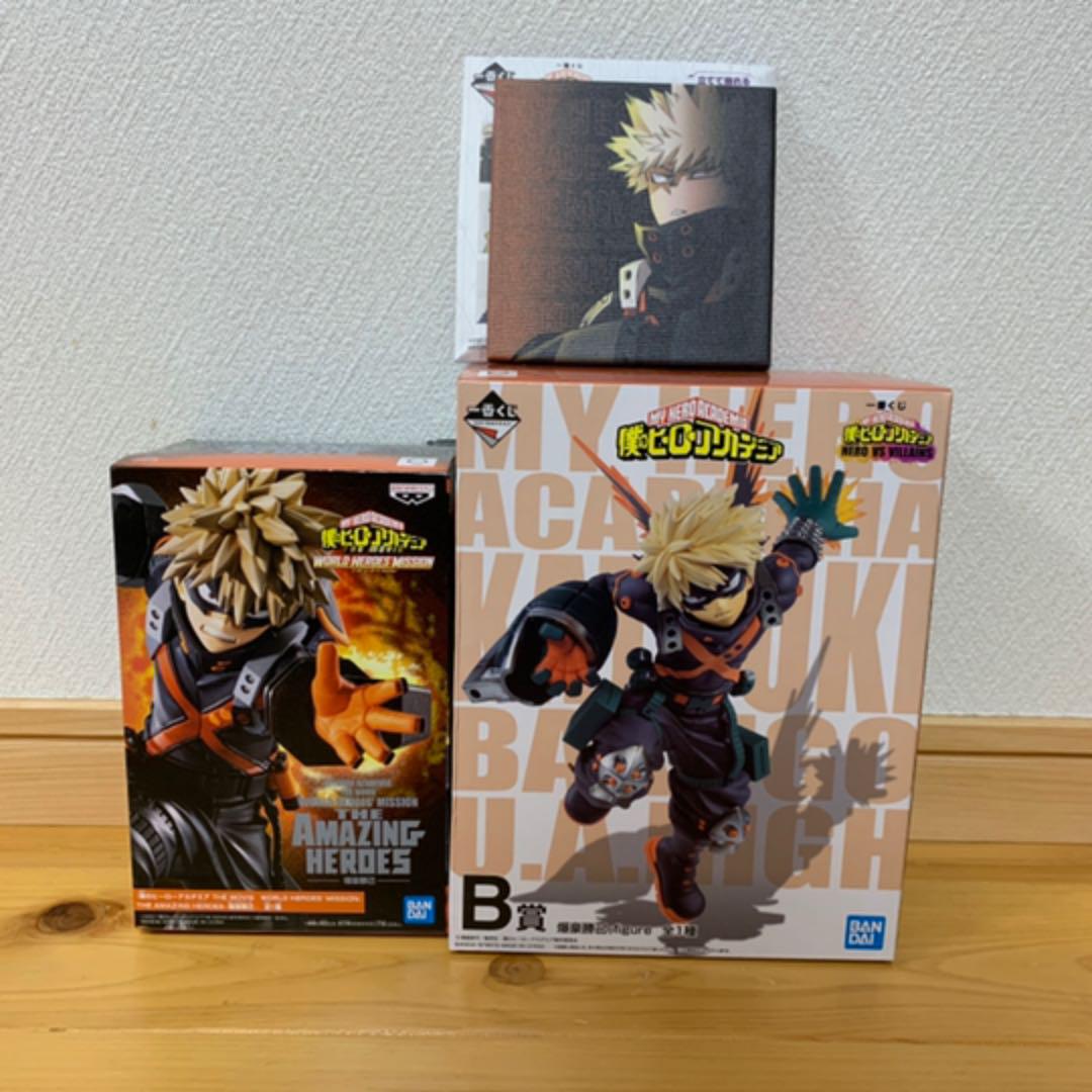 史上一番安い 僕のヒーローアカデミア フィギュア 一番くじ 3点セット ...