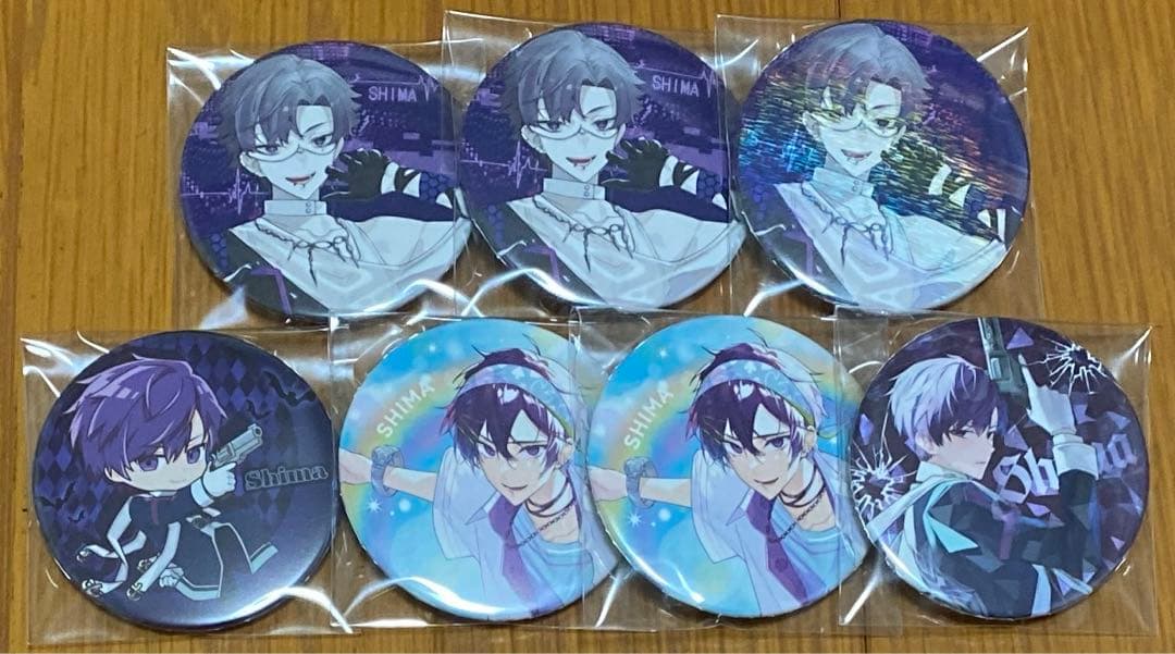 浦島坂田船 ハロパ 2024 志麻 缶バッジ 浦島坂田船 ハロパ2025 志麻 缶バッジセット - メルカリ