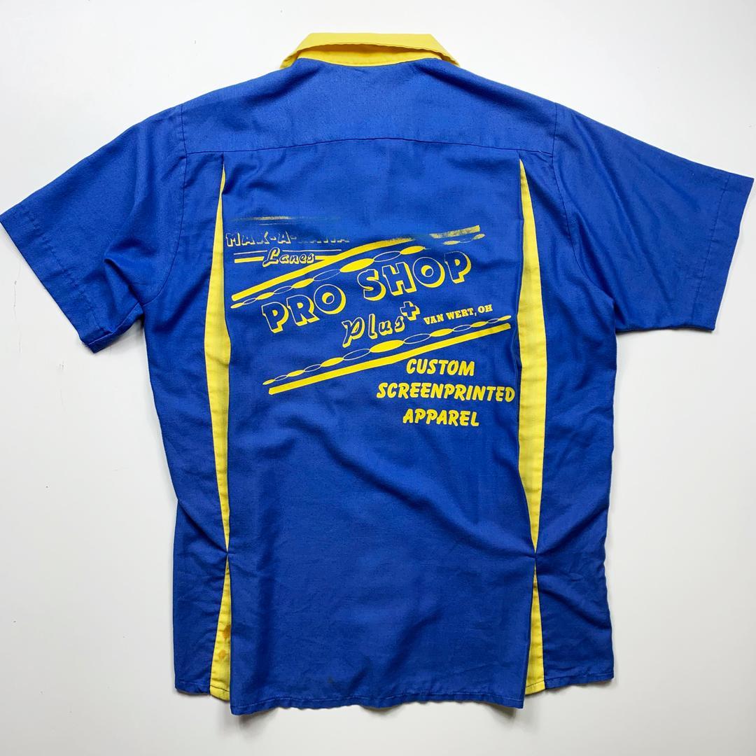 総合福袋 70s】キングルイ半袖ボウリングシャツUSA製◇古着アロハ ウェア・シャツ