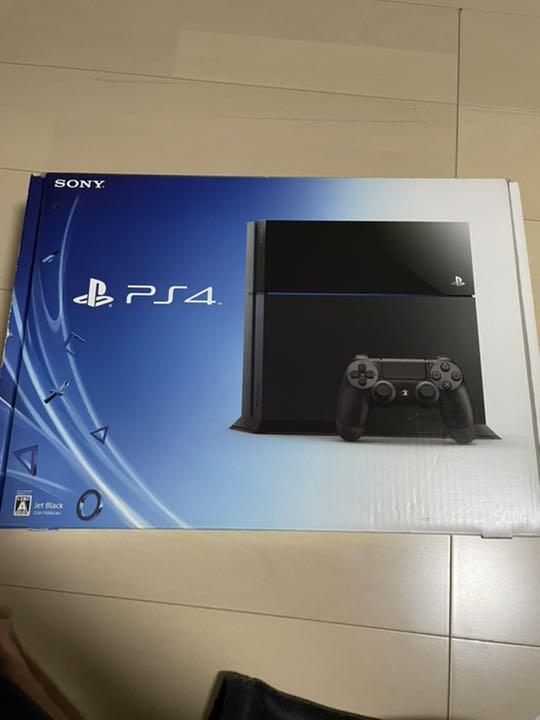 【在庫処分大特価!!】 美品!!【PS4本体】CUH-1100A 500GB (ジェットブラック) - 家庭用ゲーム本体