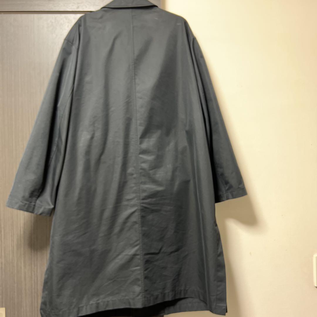ユニクロU ステンカラーコート　ブラック　XL
