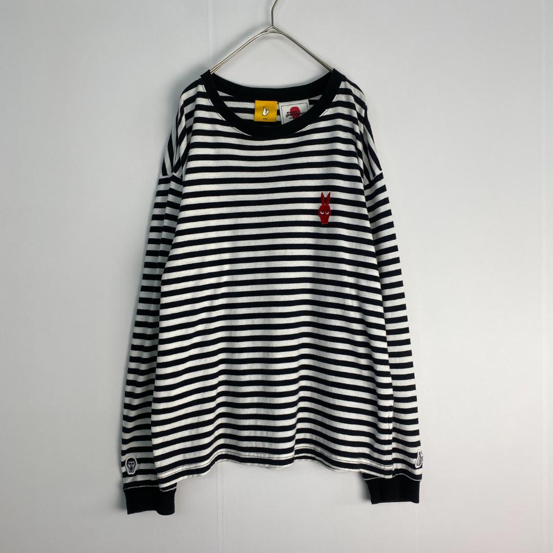 パンクドランカーズ　長袖Ｔシャツ　FR2 コラボ ボーダー