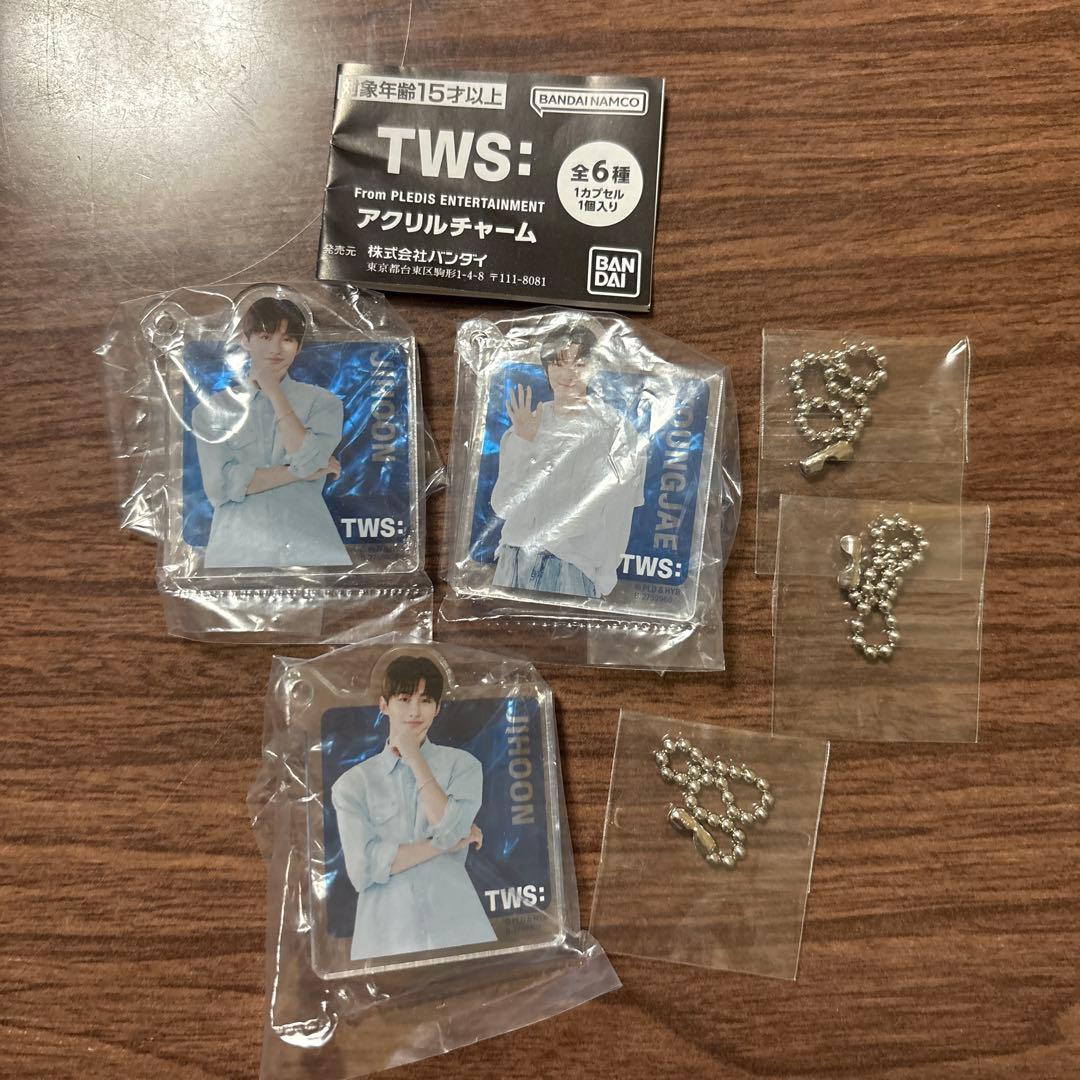 TWS: アクリルチャーム 3個セット - メルカリ