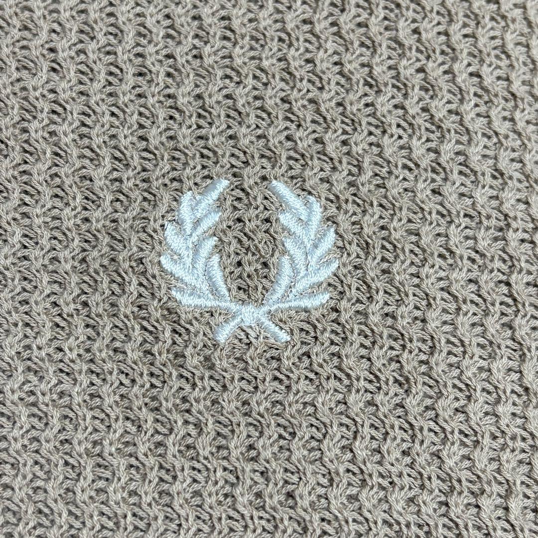 【イタリア製】フレッドペリーwoven textured knitted