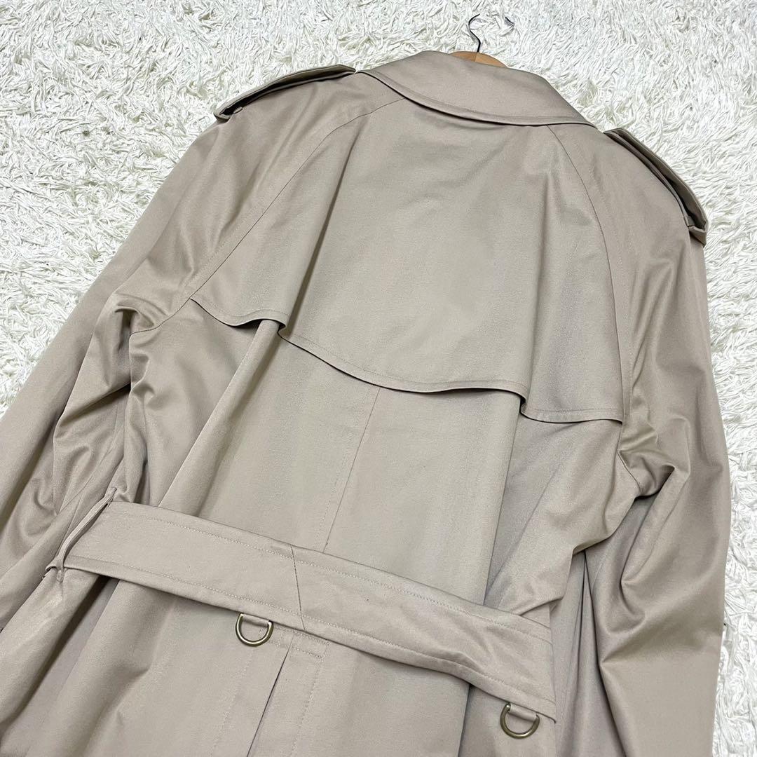 【極美品】バーバリー 80’s ノバチェック　定番　ベージュ　ロング丈　英国製