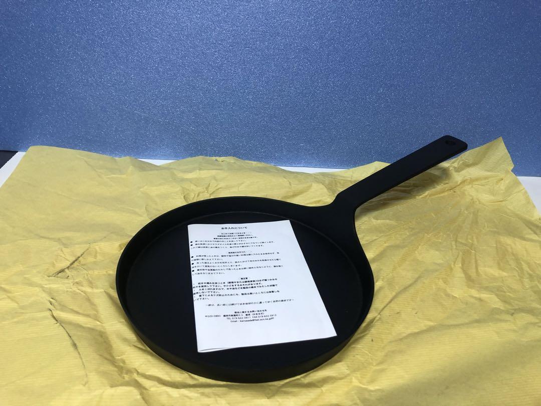 新品 シャロウパン 南部鉄器の老舗 釜定のフライパン