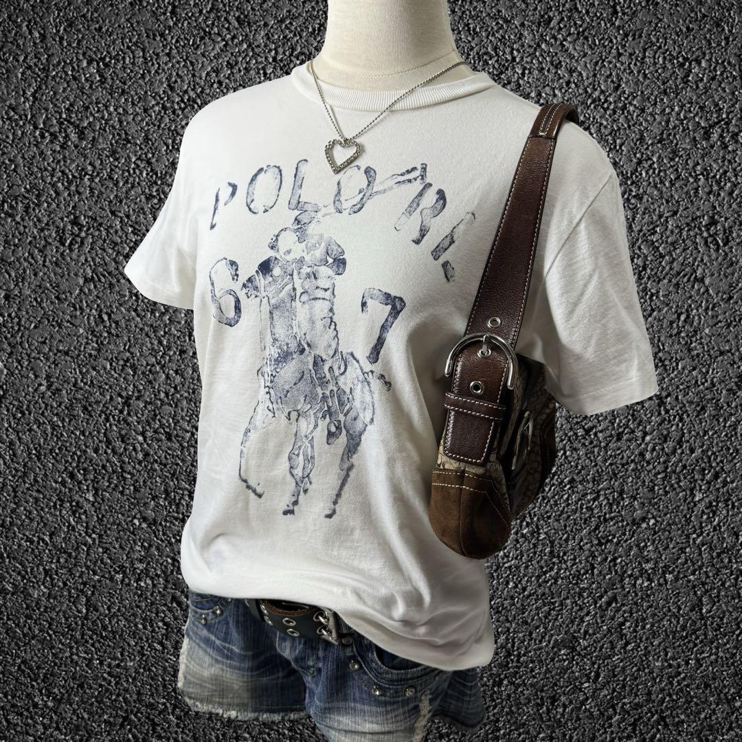00s ラルフローレン ピチT Tシャツ y2k 平成女児 平成ギャル
