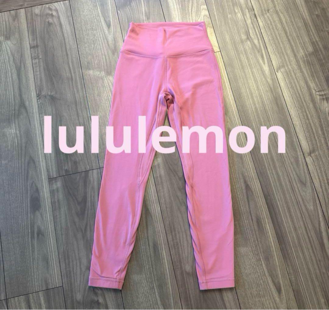 ルルレモン lululemon ヨガウェア　レギンス 花柄　フラワー