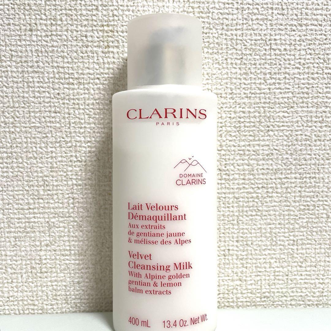 CLARINS クラランス ベルベット クレンジング ミルク 400ml