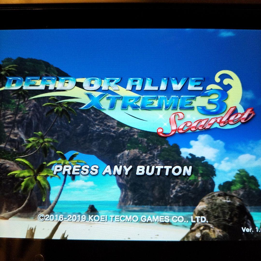 DEAD OR ALIVE Xtreme3 Scarlet 通常版