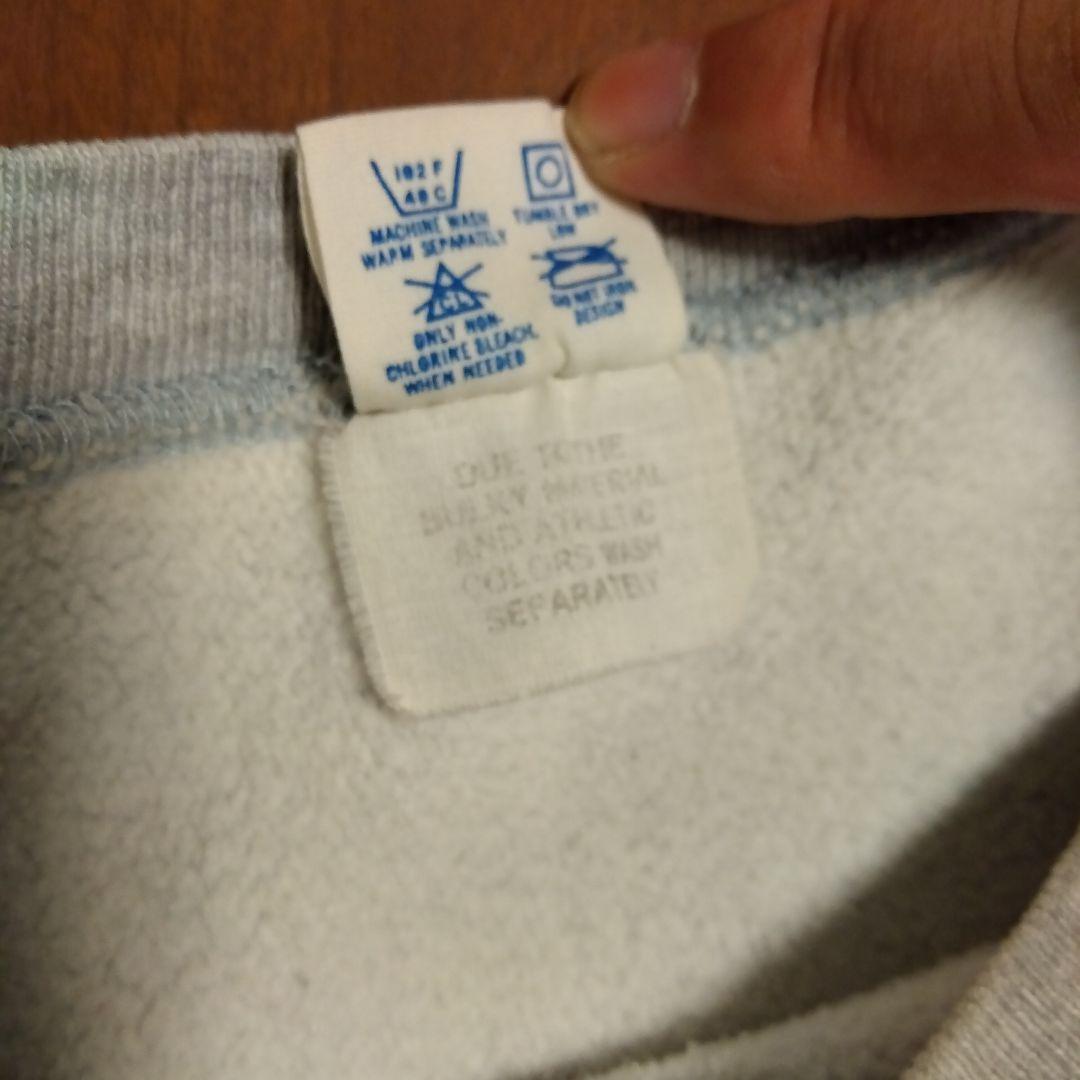 USA製 80s Champion Reverse Weave Sweatshirt 灰 XL