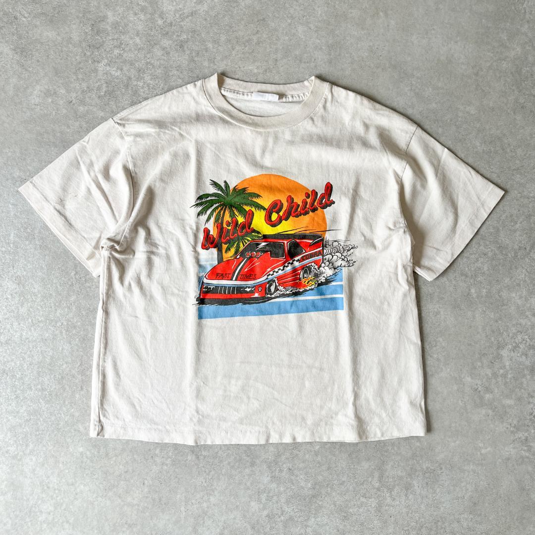 USA ヴィンテージ キッズプリントT　XS