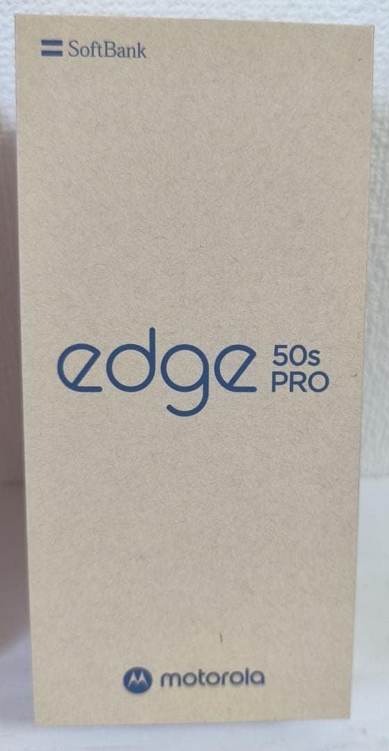 ★新品未使用 motorola edge 50s pro 黒 本体 SIMフリー