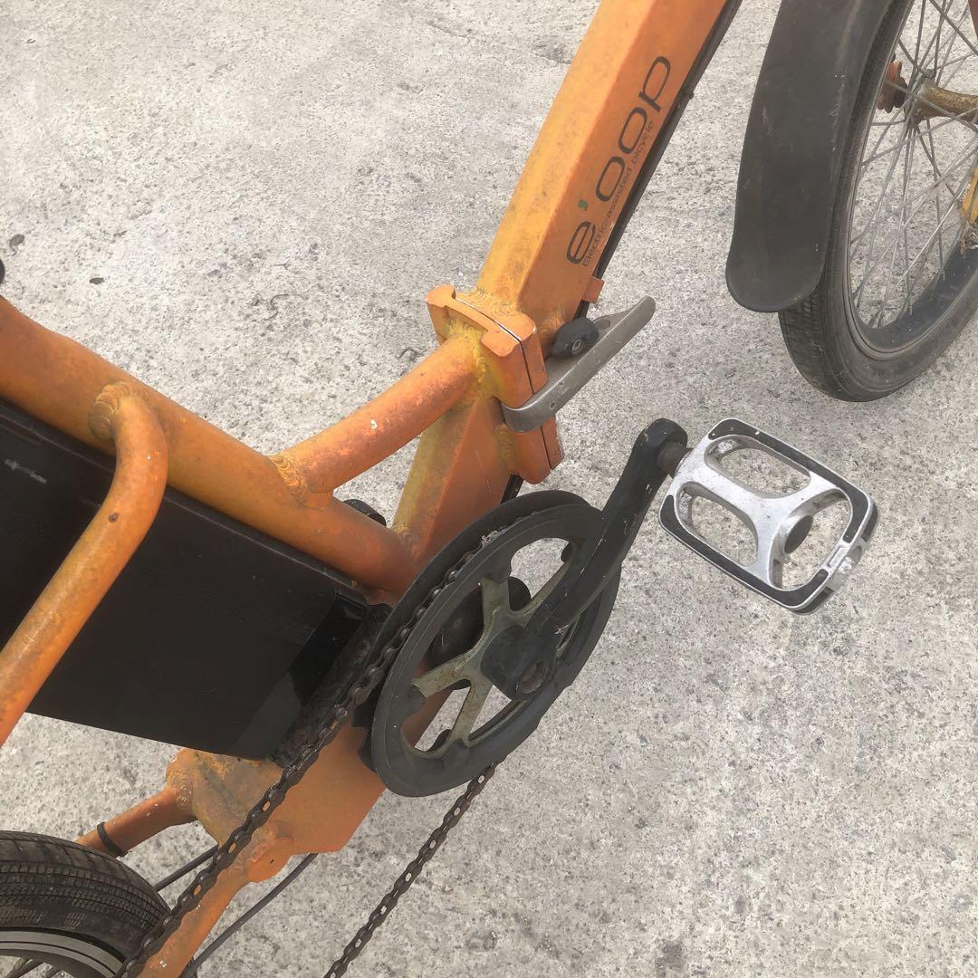 e'oop 折りたたみ電動アシスト自転車
