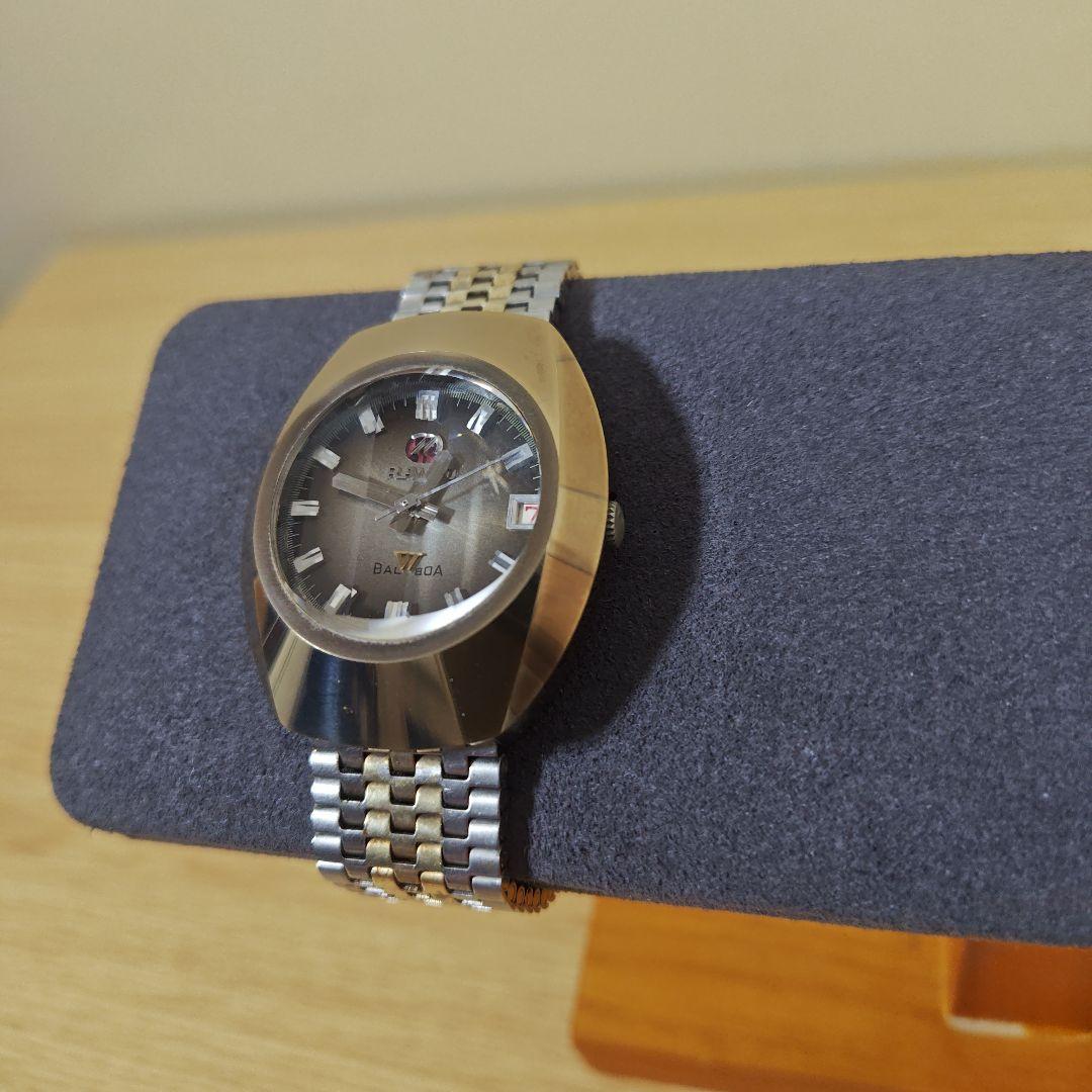 【稼働品】メンズ　RADO　腕時計　自動巻き　バルボア