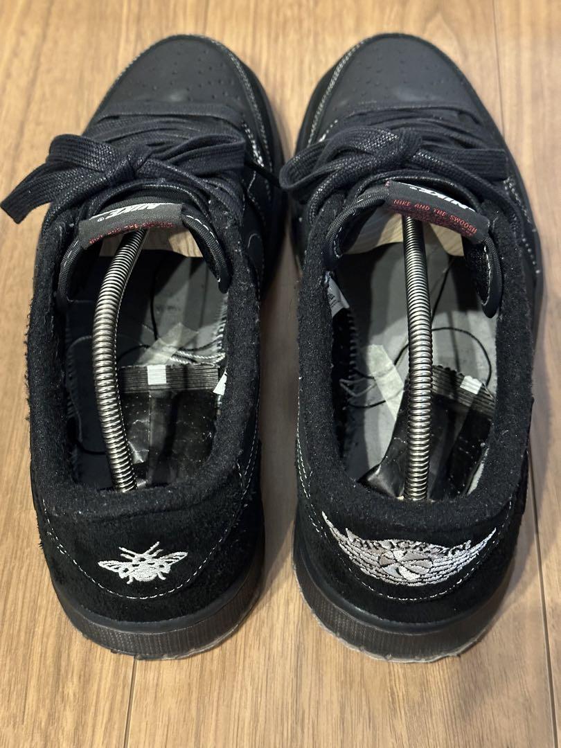 Travis Scott × Jordan1 Low Black Phantom 画像3