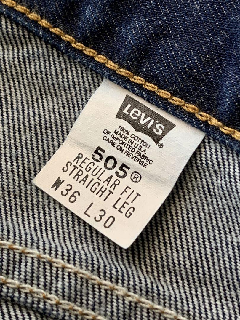 Levi's リーバイス 505 00s デニムパンツ インディゴ USA製