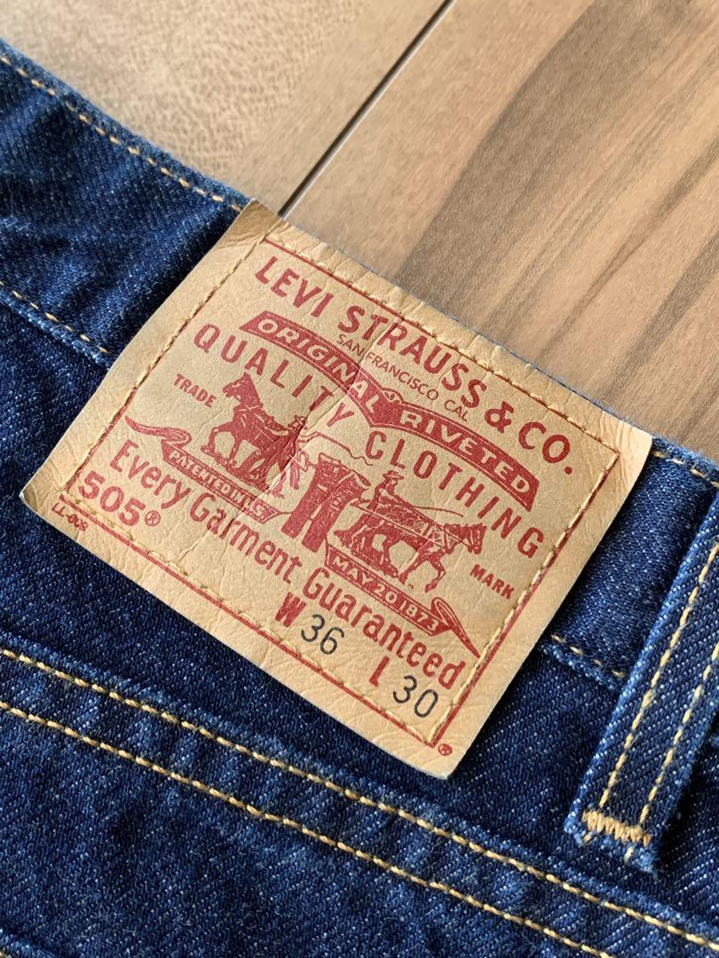 Levi's リーバイス 505 00s デニムパンツ インディゴ USA製