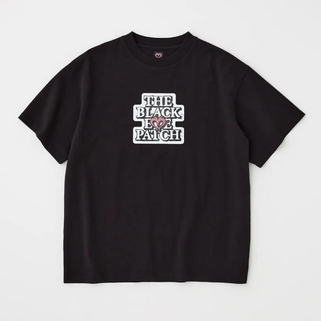 MOUSSY blackeyepatch OG ラインストーン TEE