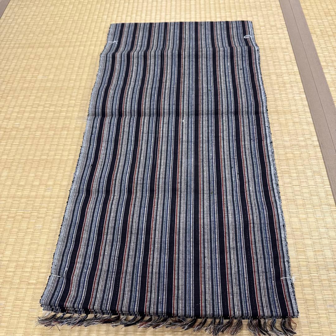 綿紬反物　成田織