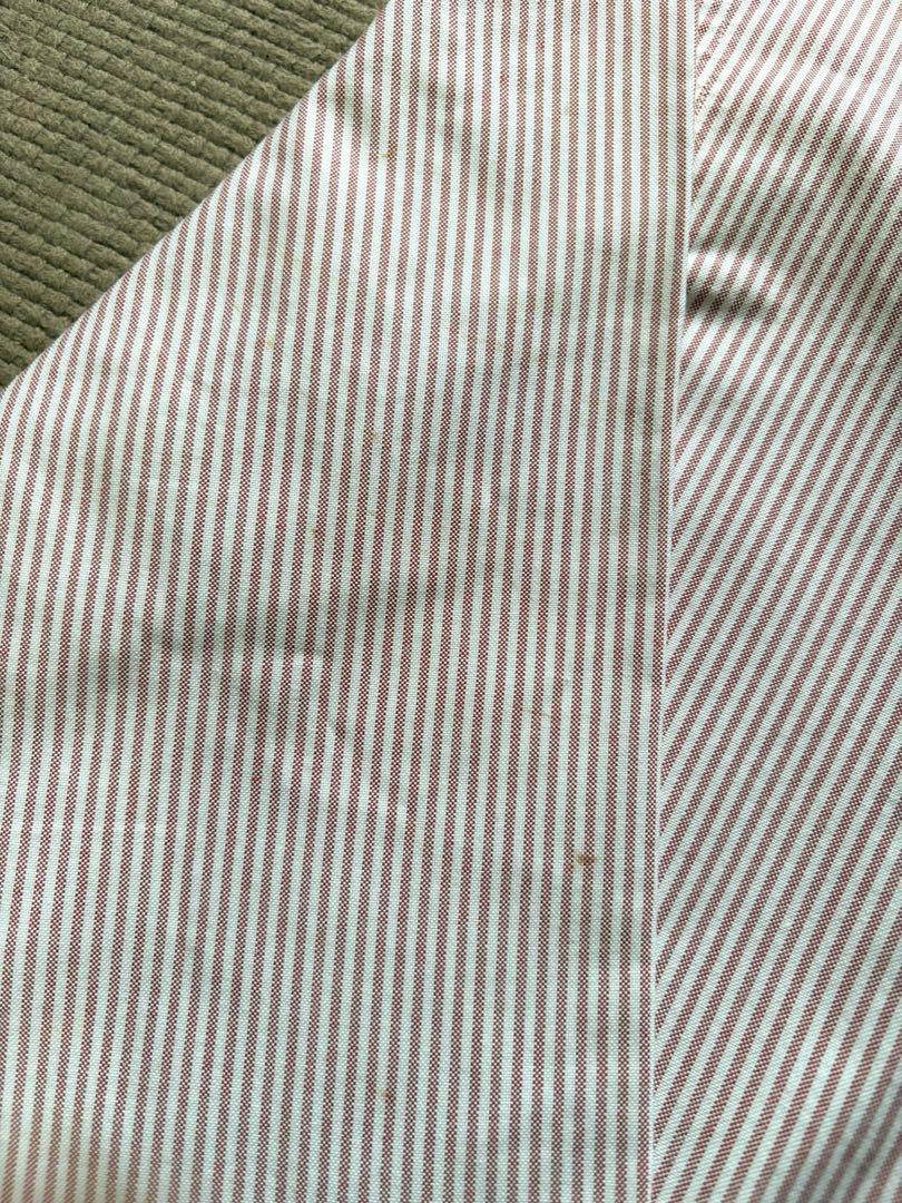 【希少USA製】Brooks brothers 長袖オックスフォードシャツ 赤系