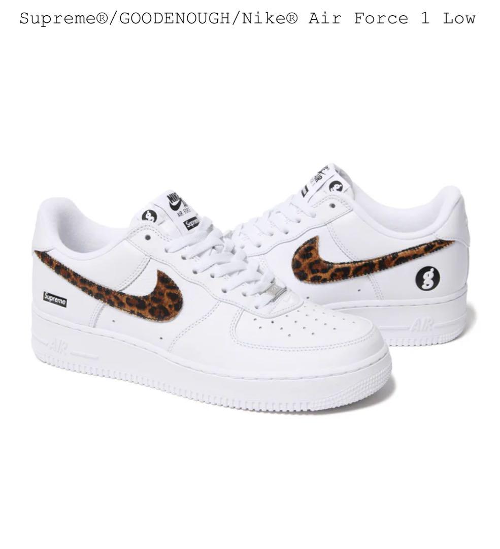 27cm☆GOODENOUGH Supreme Air Force 1 Low