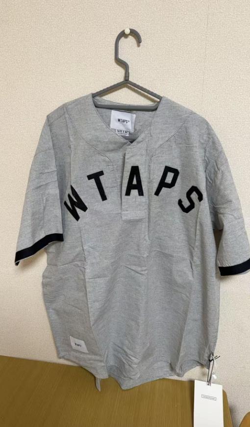 WTAPS ベースボールシャツ サイズX 03 黒