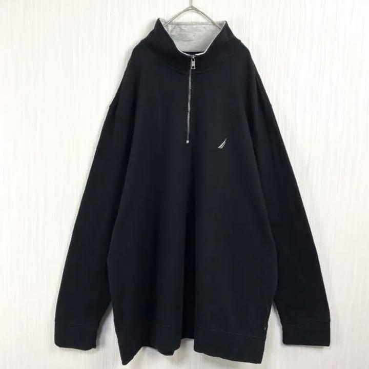 NAUTICA ハーフジップ スウェット 値下げ交渉可