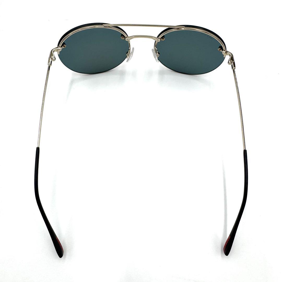 メーカー直売所 美品】PRADA サングラス ピンク×ゴ ミラーレンズ ラウンド 小物