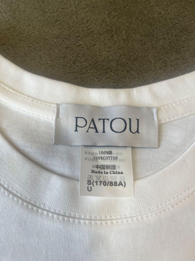 【新品】PATOU パトゥ　Tシャツ　白　S