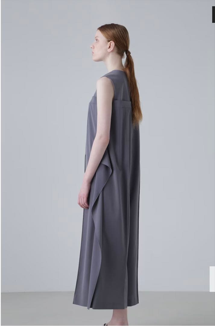 アドーア ノースリーブベージュ テラコッタ オールインワン ワンピース アドーア ノースリーブベージュ テラコッタ オールインワン ワンピース