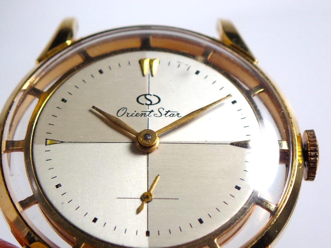 スケルトン デッド オリエントスター スモセコ ツートン文字盤 10石ORIENT