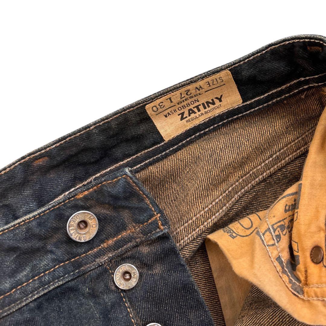 鬼フェード◎ y2k Diesel Flare Denim Pants フレア価格