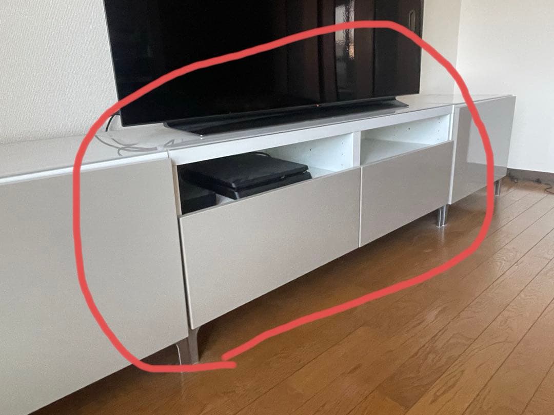 テレビボード ベージュグレージュ