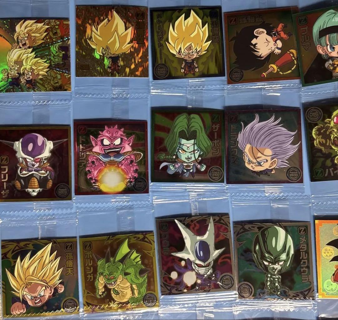 ドラゴンボール超戦士シールウエハース超★激突の戦士たち フルコンプセット